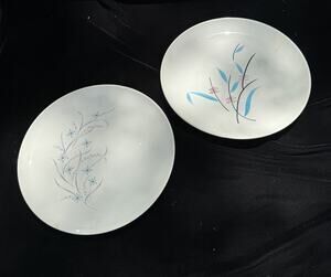 1950’s Taylor, Smith, and Taylor Ever Yours & Stetson Dinner Plates A45